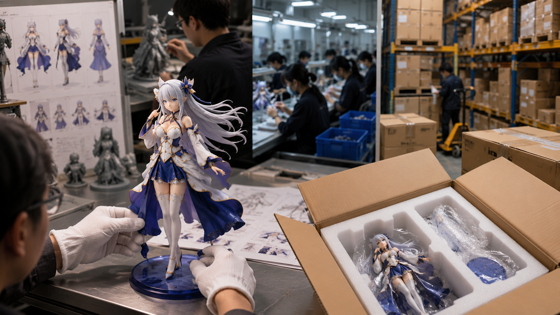 高品質アニメフィギュアの完成品・夜桜背景（MIYABIYA）