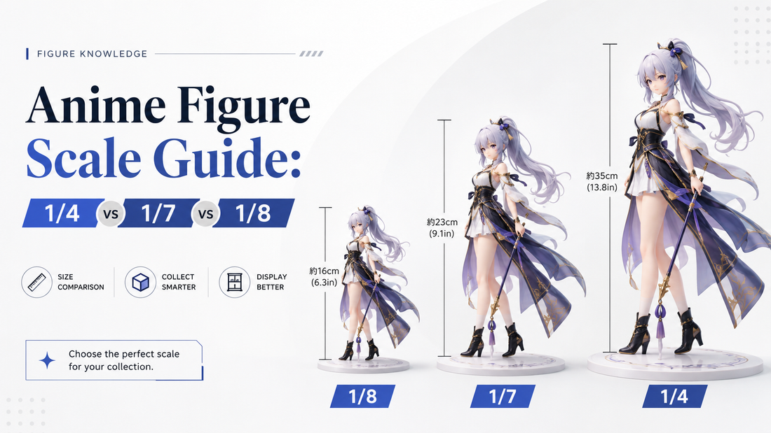 Anime Figure Scale Guide: What Is 1/4, 1/7, 1/8? Sizes Explained