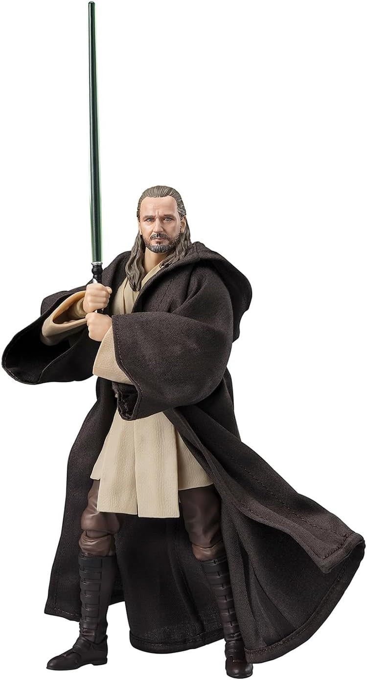 Star Wars The Phantom Menace S.H.Figuarts Qui-Gon Jinn Action Figure image 1