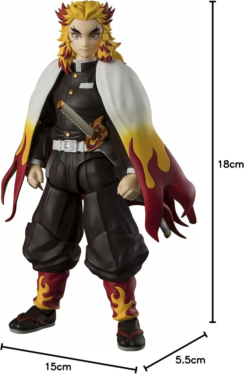 Demon Slayer S.H.Figuarts Kyojuro Rengoku Action Figure image 2