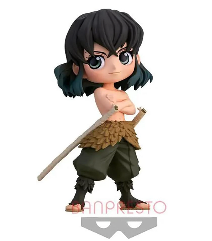 Banpresto Demon Slayer: Kimetsu no Yaiba Q posket-INOSUKE HASHIBIRA-(ver.B), Multiple Colors