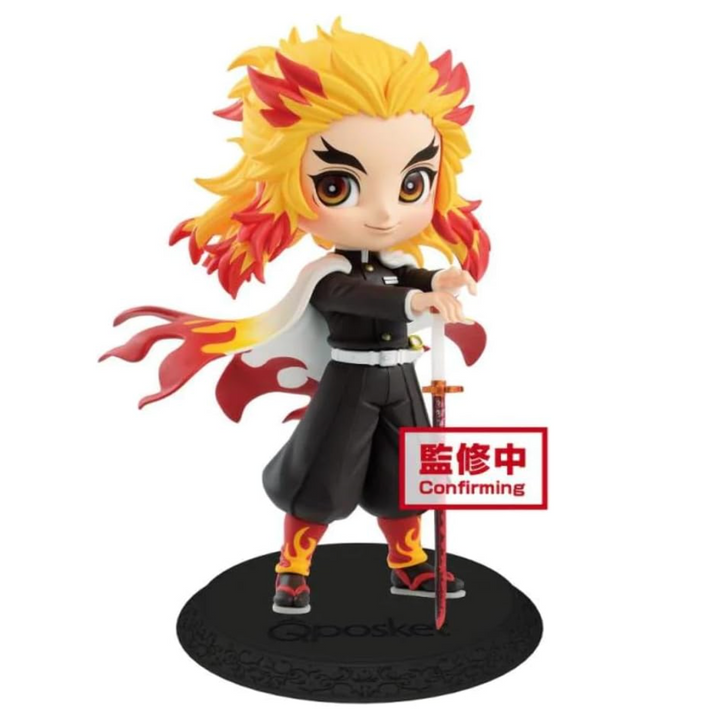 Banpresto - Demon Slayer - Q posket - Kyojuro Rengoku Figure Version 1