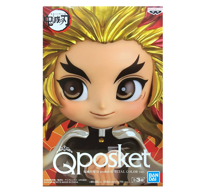 Banpresto Demon Slayer Kimetsu no Yaiba Q posket KYOJURO RENGOKU Special Color Metallic Color Edition