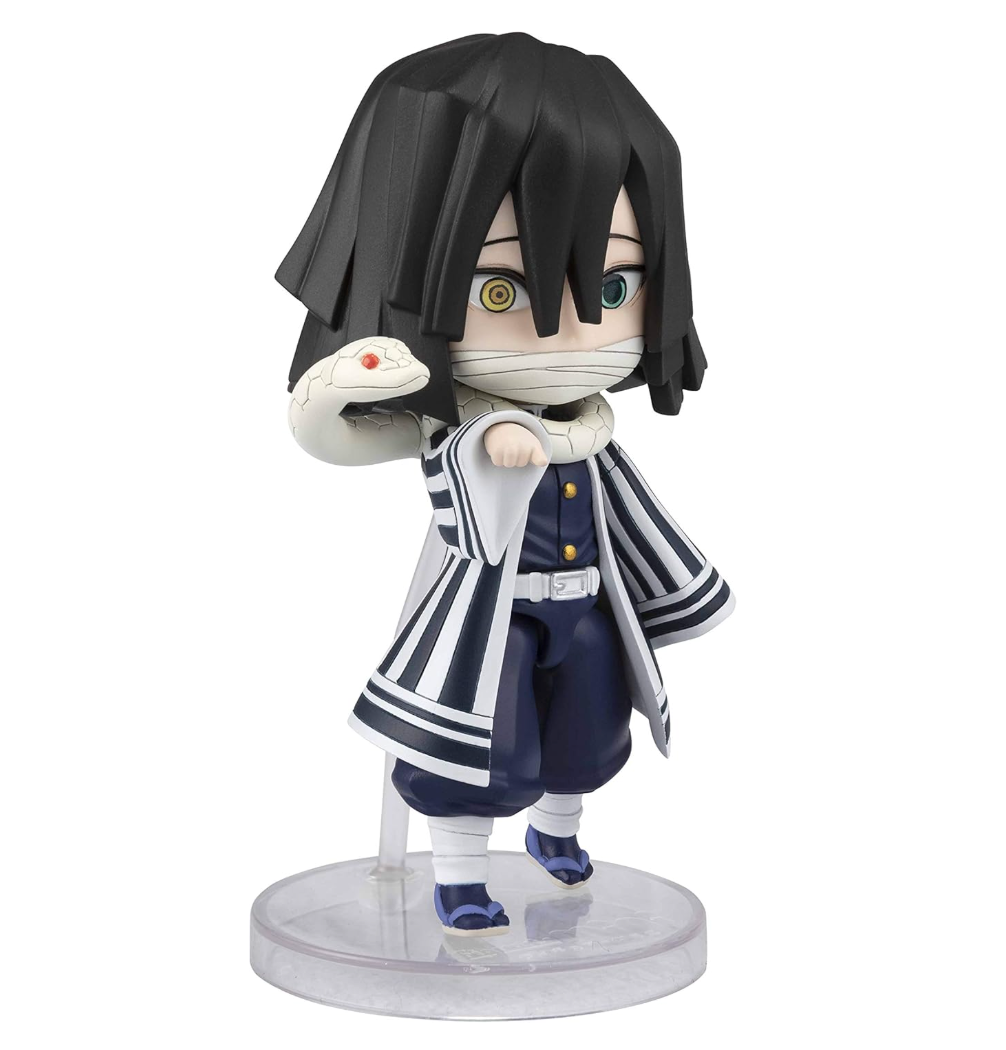TAMASHII NATIONS - Demon Slayer: Kimetsu no Yaiba - Iguro Obanai, Bandai Spirits Figuarts mini Action Figure