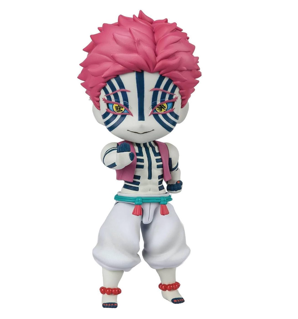 TAMASHII NATIONS - Demon Slayer: Kimetsu no Yaiba - Akaza, Bandai Spirits Figuarts mini Action Figure