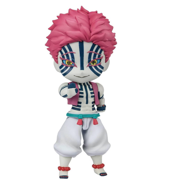 TAMASHII NATIONS - Demon Slayer: Kimetsu no Yaiba - Akaza, Bandai Spirits Figuarts mini Action Figure