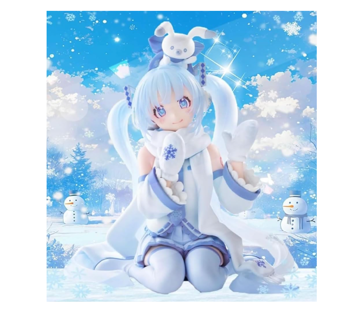 Hatsune Miku Noodle Stopper Figure Yuki Miku Skytown 10th Ver.