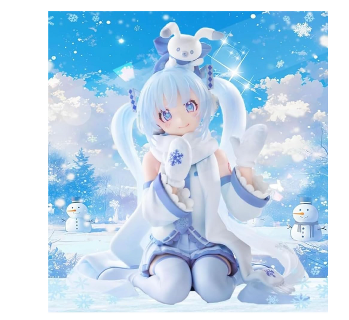 Hatsune Miku Noodle Stopper Figure Yuki Miku Skytown 10th Ver.