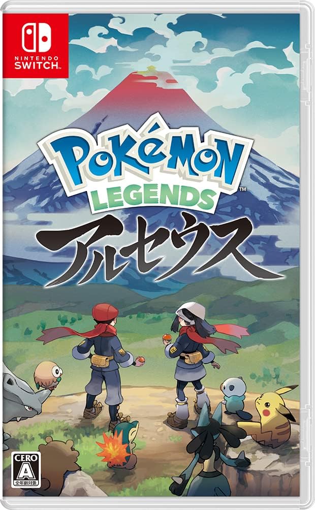 Pokemon Legends Arceus Nintendo Switch Game Japanese Edition