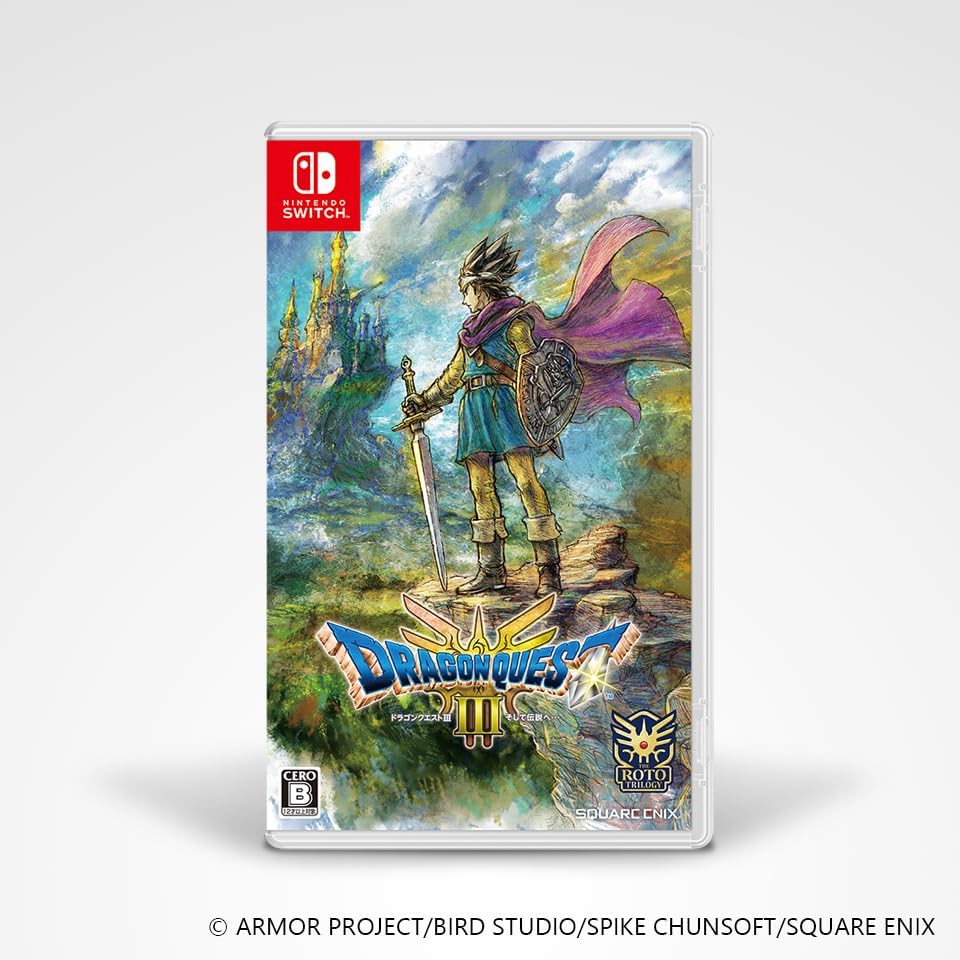 Dragon Quest III HD-2D Remake Nintendo Switch Game Japanese Edition