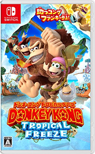 Donkey Kong Country Tropical Freeze Nintendo Switch Game Japanese Edition