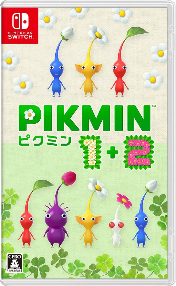 Pikmin 1+2 Nintendo Switch Game Japanese Edition