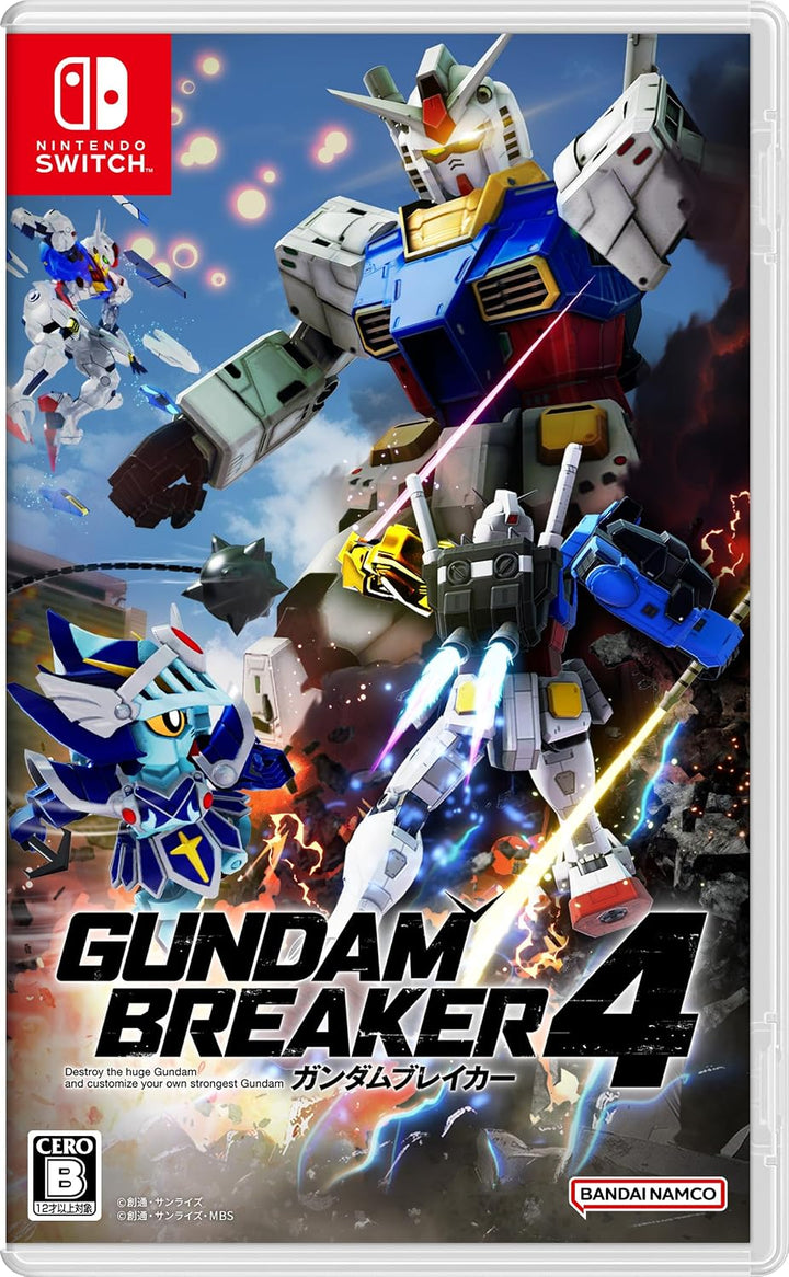 Gundam Breaker 4 Nintendo Switch Game Japanese Edition