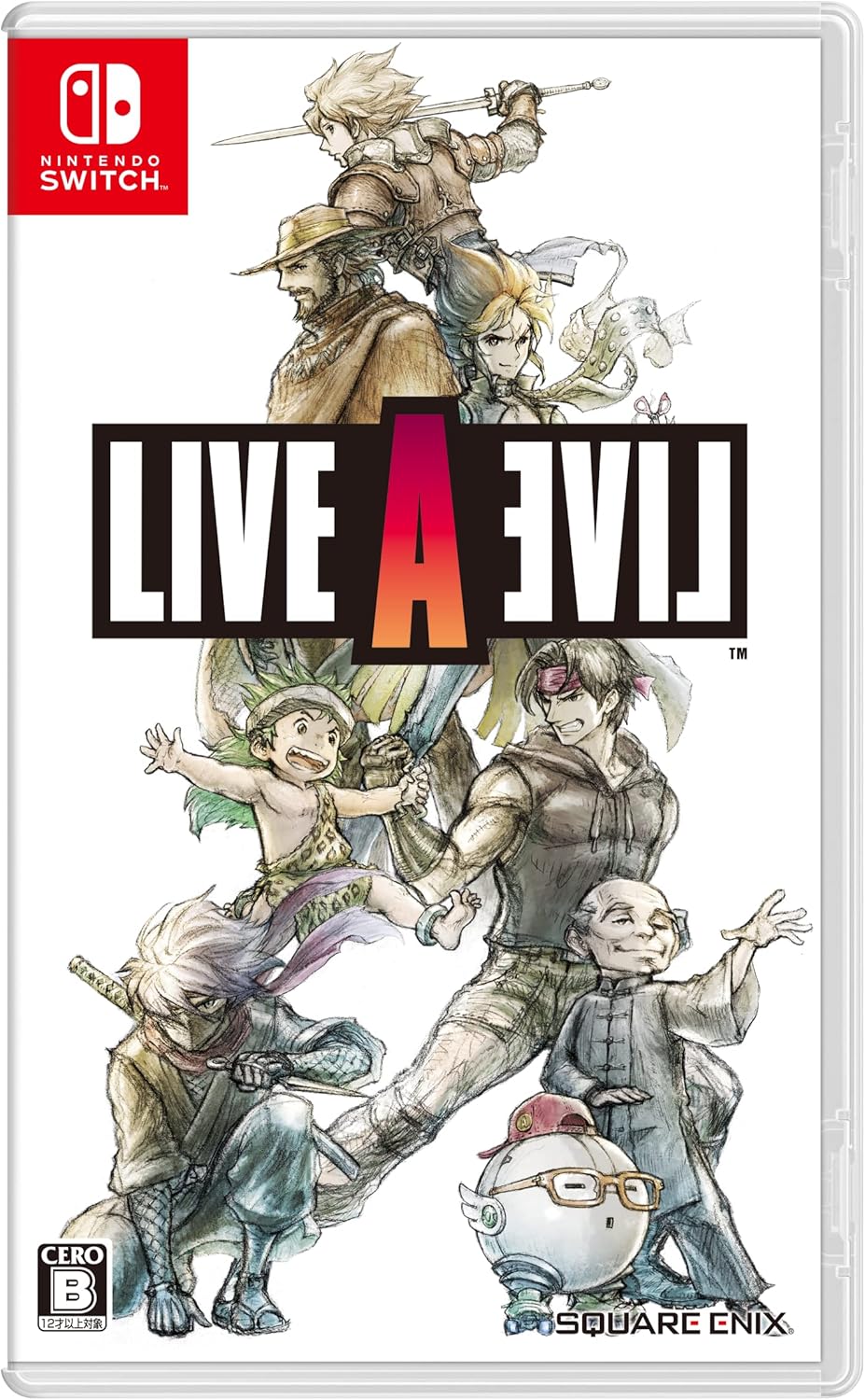 LIVE A LIVE Nintendo Switch Game Japanese Edition