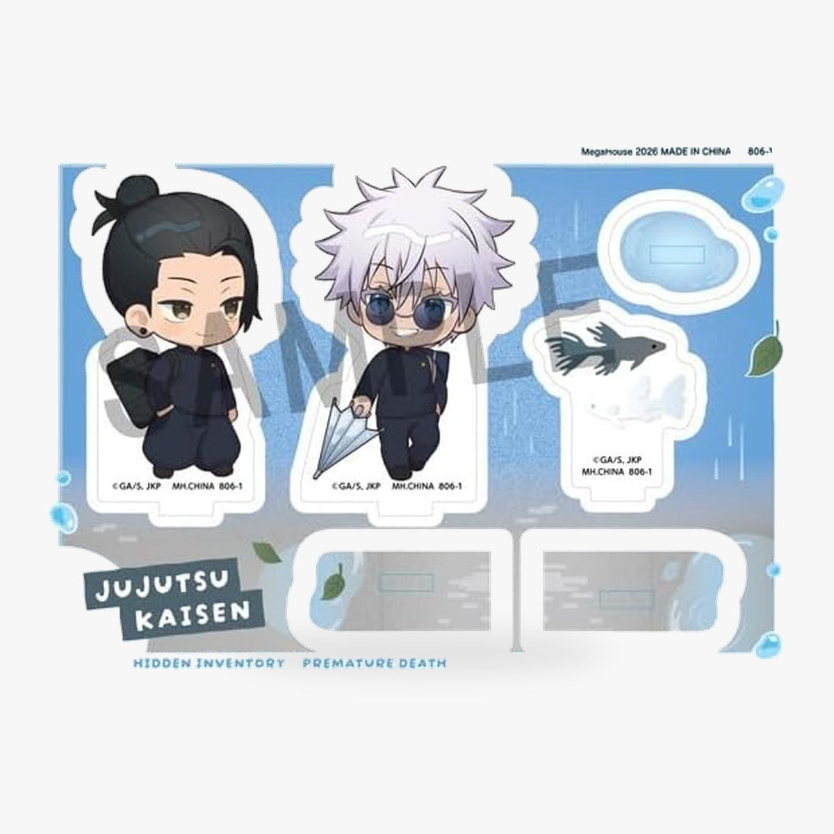 Jujutsu Kaisen Satoru Gojo and Suguru Geto 5th Anniversary Acrylic Stand
