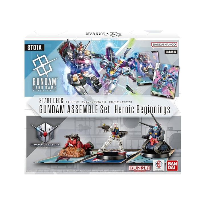 Gundam Card Game Start Deck Gundam Assemble Set Heroic Beginnings ST01A