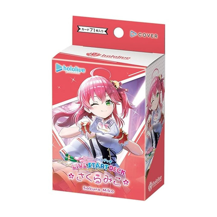 Hololive OCG Live Start Deck Miko Sakura