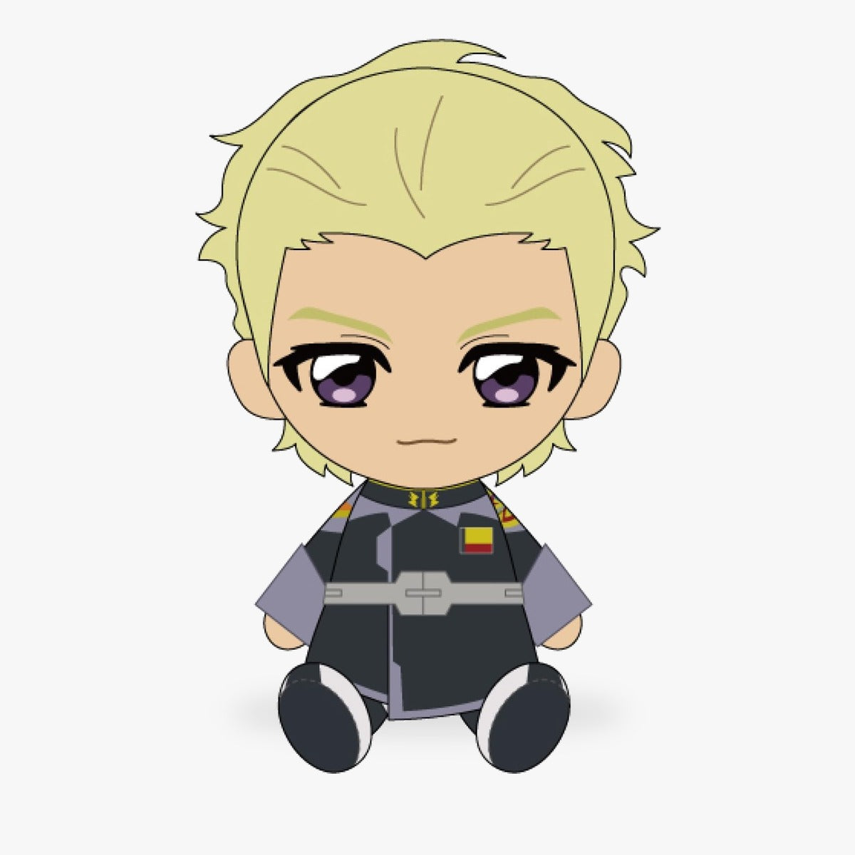 Movie version Mobile Suit Gundam SEED FREEDOM Dearka Elsman Chibi Plush