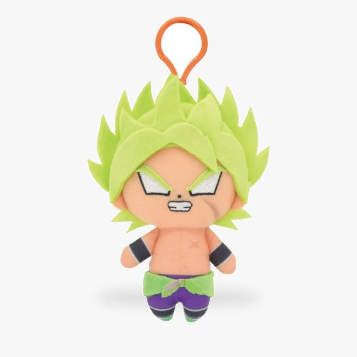 Dragon Ball Super Super Saiyan Broly [Full Power] Chibi Plush Mascot with plastic hook