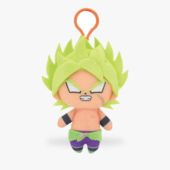 Dragon Ball Super Super Saiyan Broly [Full Power] Chibi Plush Mascot with plastic hook