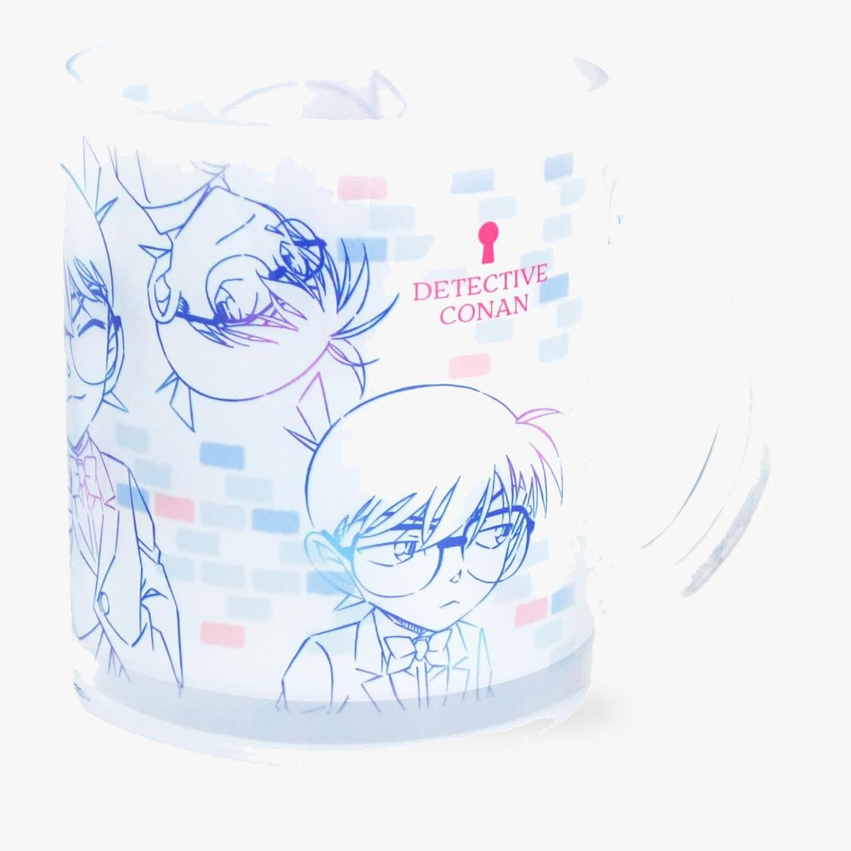Detective Conan Conan Mug Glass Mug Approx. 320ml Line Art Tableware Stylish Made in Japan 034190