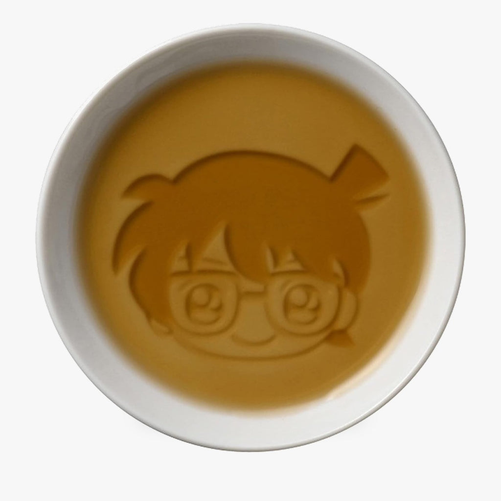 金正陶器(Kaneshotouki)名探偵コナン 小皿 しょうゆ皿 8cm コナン フェイス 024148