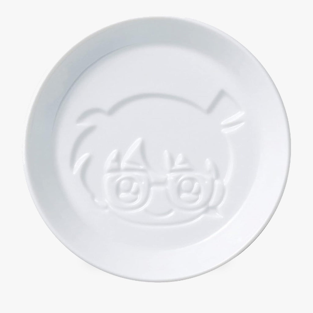 金正陶器(Kaneshotouki)名探偵コナン 小皿 しょうゆ皿 8cm コナン フェイス 024148