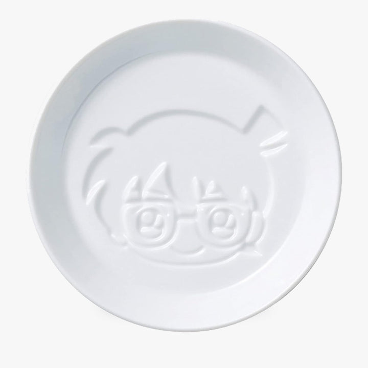 Kaneshotouki Detective Conan Small Plate Soy Sauce Plate 8cm Conan Face 024148