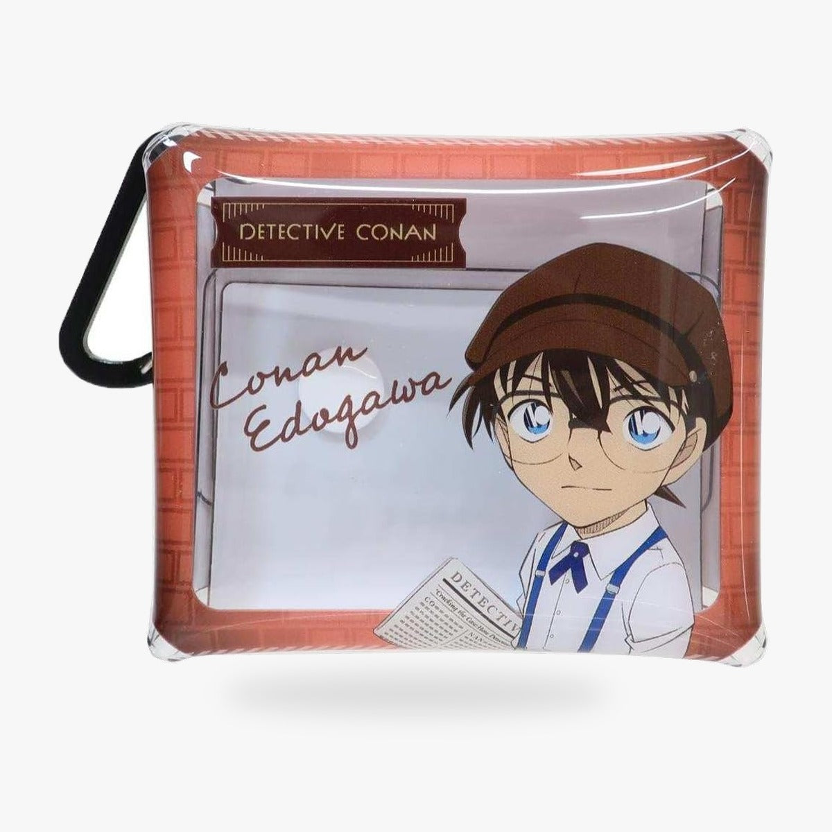 Marimo Craft Detective Conan Clear Multi Case SS Edogawa Conan Accessory Storage Mini Pouch Character Approx. W90 x H75 x D20mm MCN-656