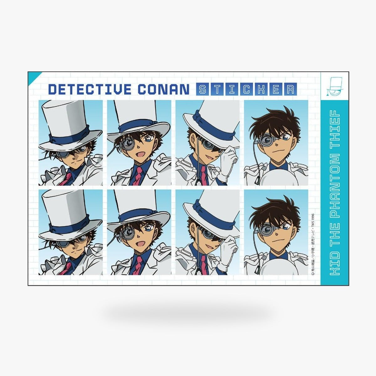 Detective Conan ID photo style sticker (Phantom Thief Kid) CO-SE078