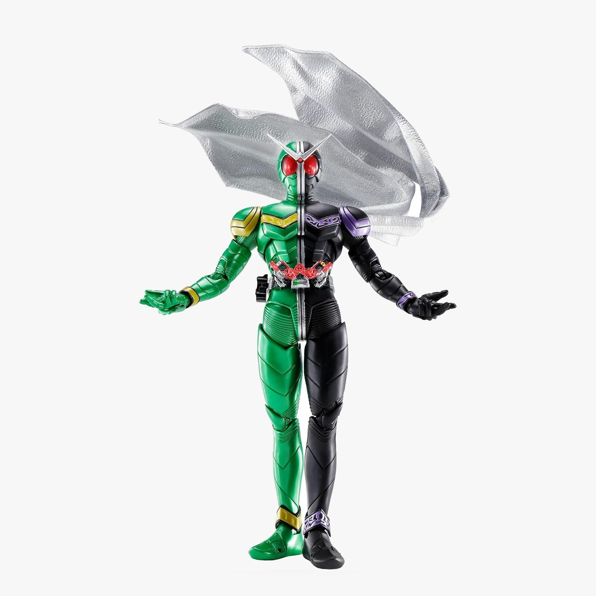 S.H.Figuarts Shinkocchou Seihou Kamen Rider W Cyclone Joker Fuuto PI Anime Edition Action Figure
