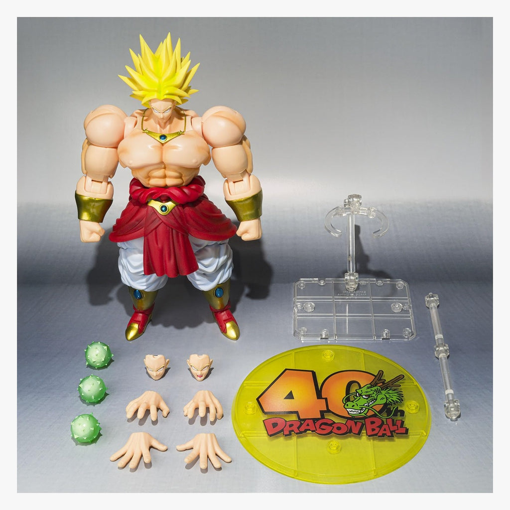 Dragon Ball Z S.H.Figuarts Broly 40th Anniversary Reissue Edition Action Figure