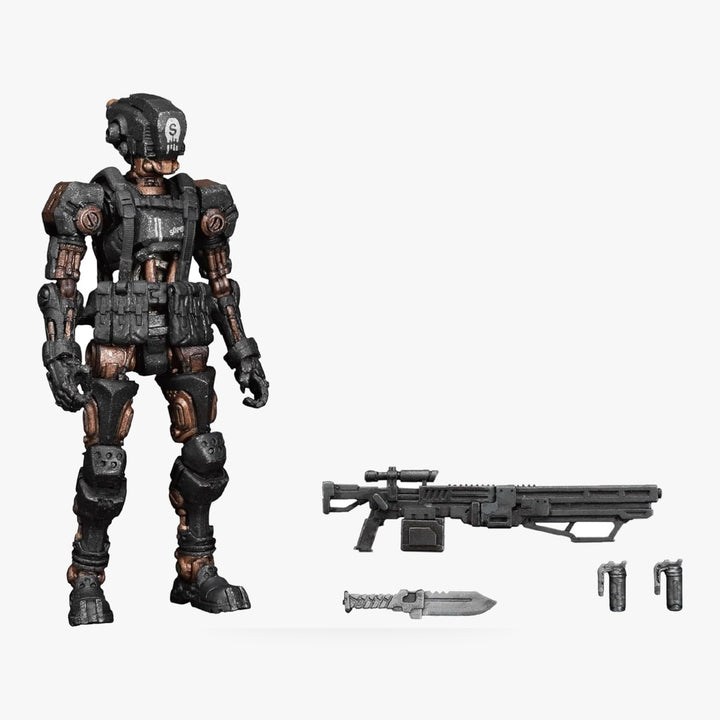 Acid Rain FAV A144 Super Skull Simupuppet P5 1/18 Scale Action Figure