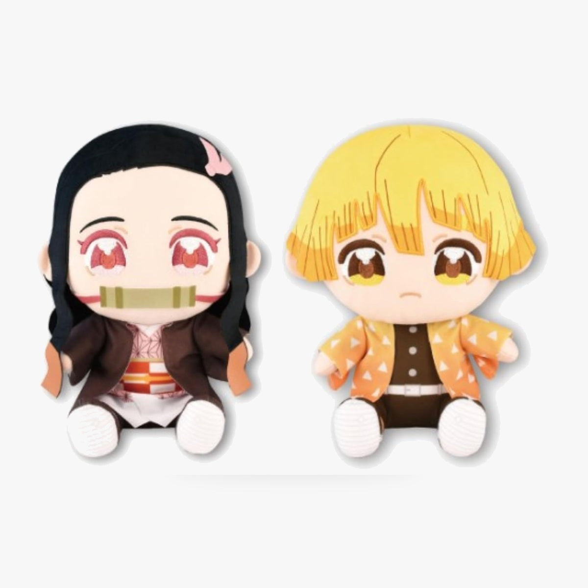 Demon Slayer Nuipurike Osuwari BIG 2 Zenitsu Agatsuma Plush