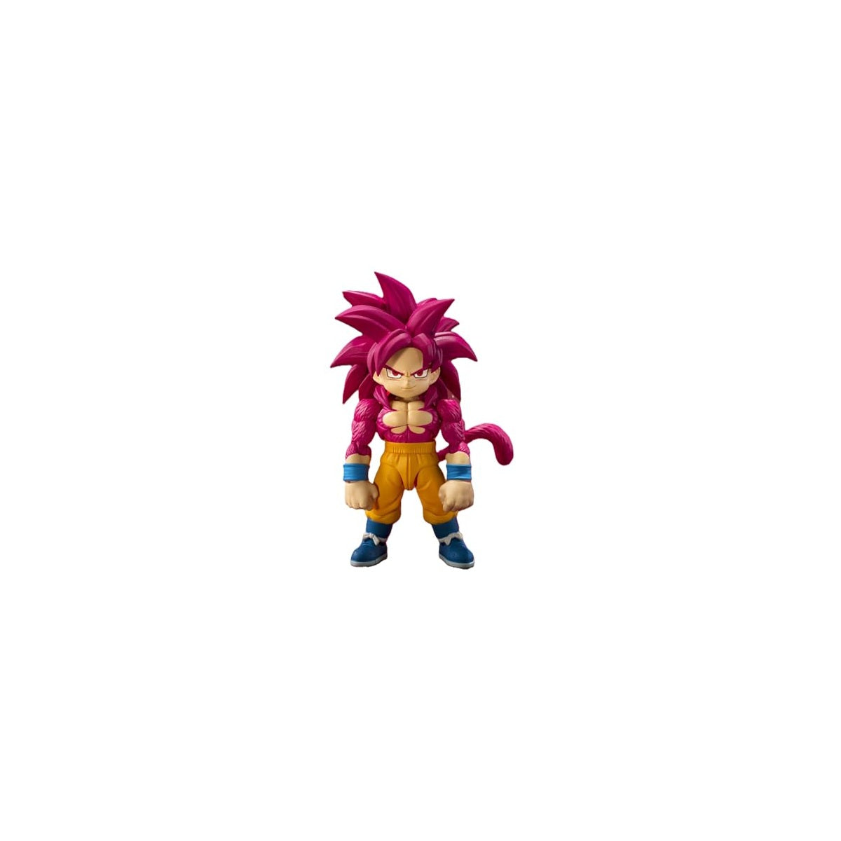 Dragon Ball DAIMA S.H.Figuarts Super Saiyan 4 Son Goku Mini Action Figure