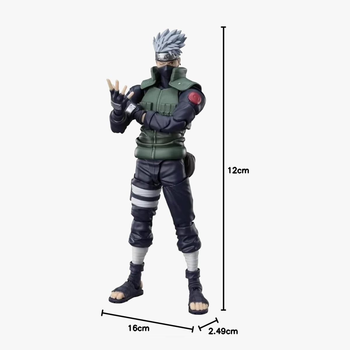 Naruto Shippuden S.H.Figuarts Kakashi Hatake Sharingan Hero Action Figure