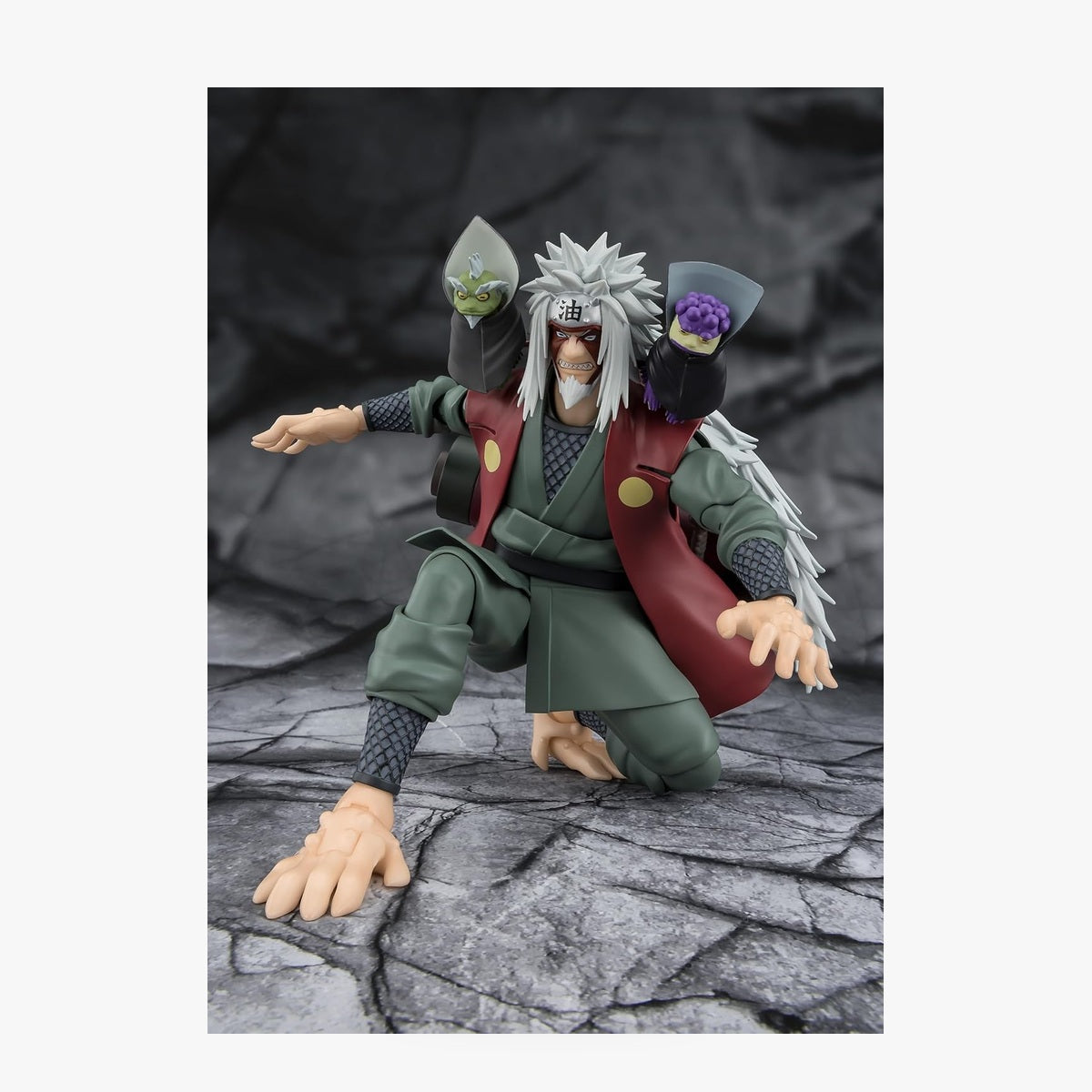 S.H.Figuarts Naruto Shippuden Jiraiya Sage Mode Set Figure