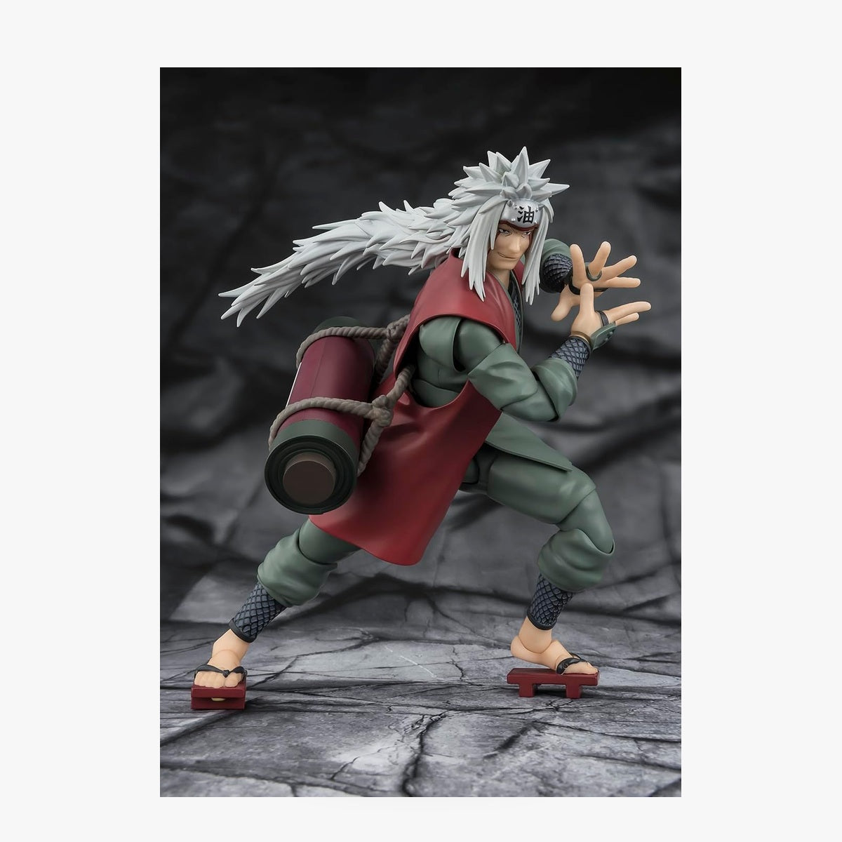 S.H.Figuarts Naruto Shippuden Jiraiya Sage Mode Set Figure