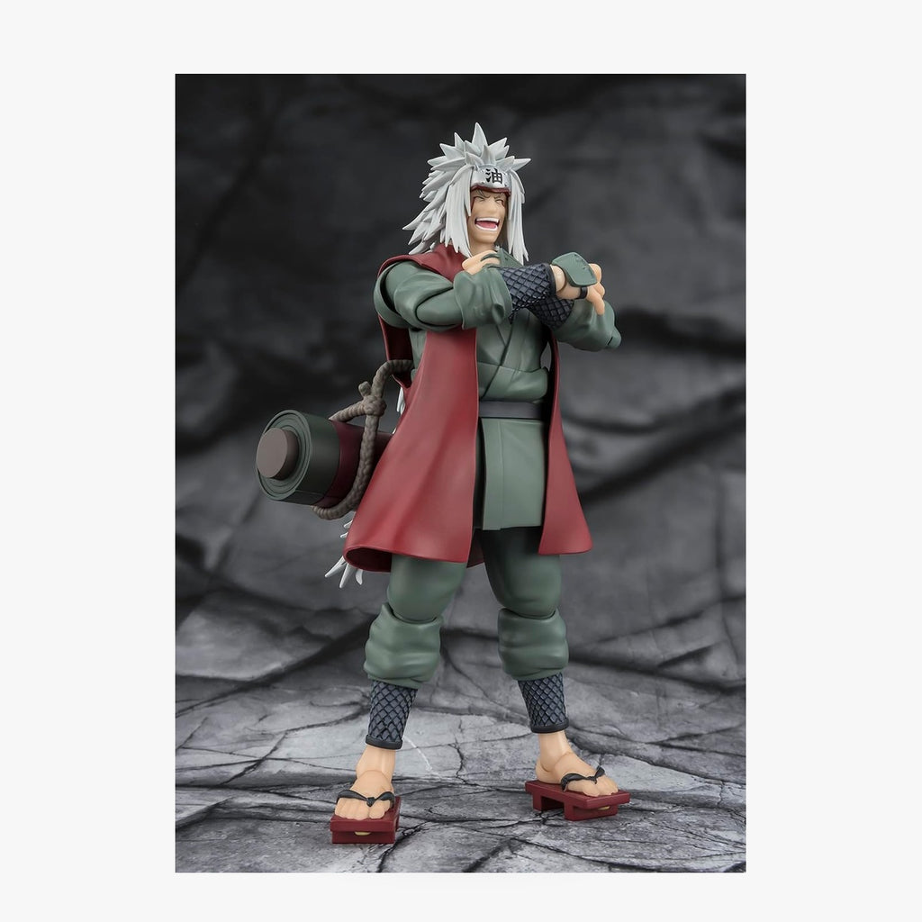 S.H.Figuarts Naruto Shippuden Jiraiya Sage Mode Set Figure