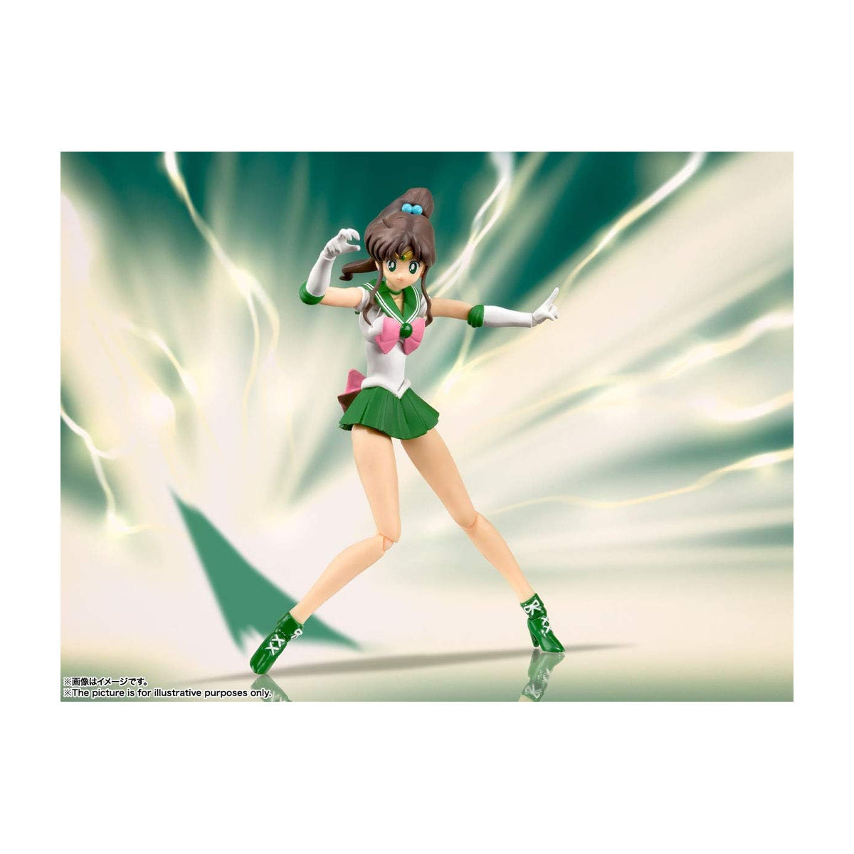 Sailor Moon S.H.Figuarts Sailor Jupiter Animation Color Edition Reissue Action Figure