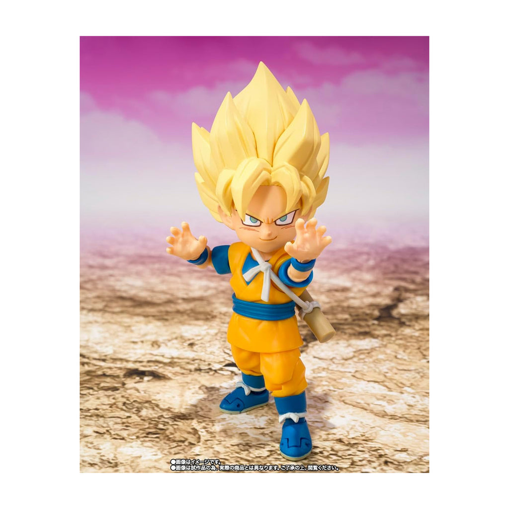 Dragon Ball DAIMA S.H.Figuarts Super Saiyan Son Goku Mini Action Figure