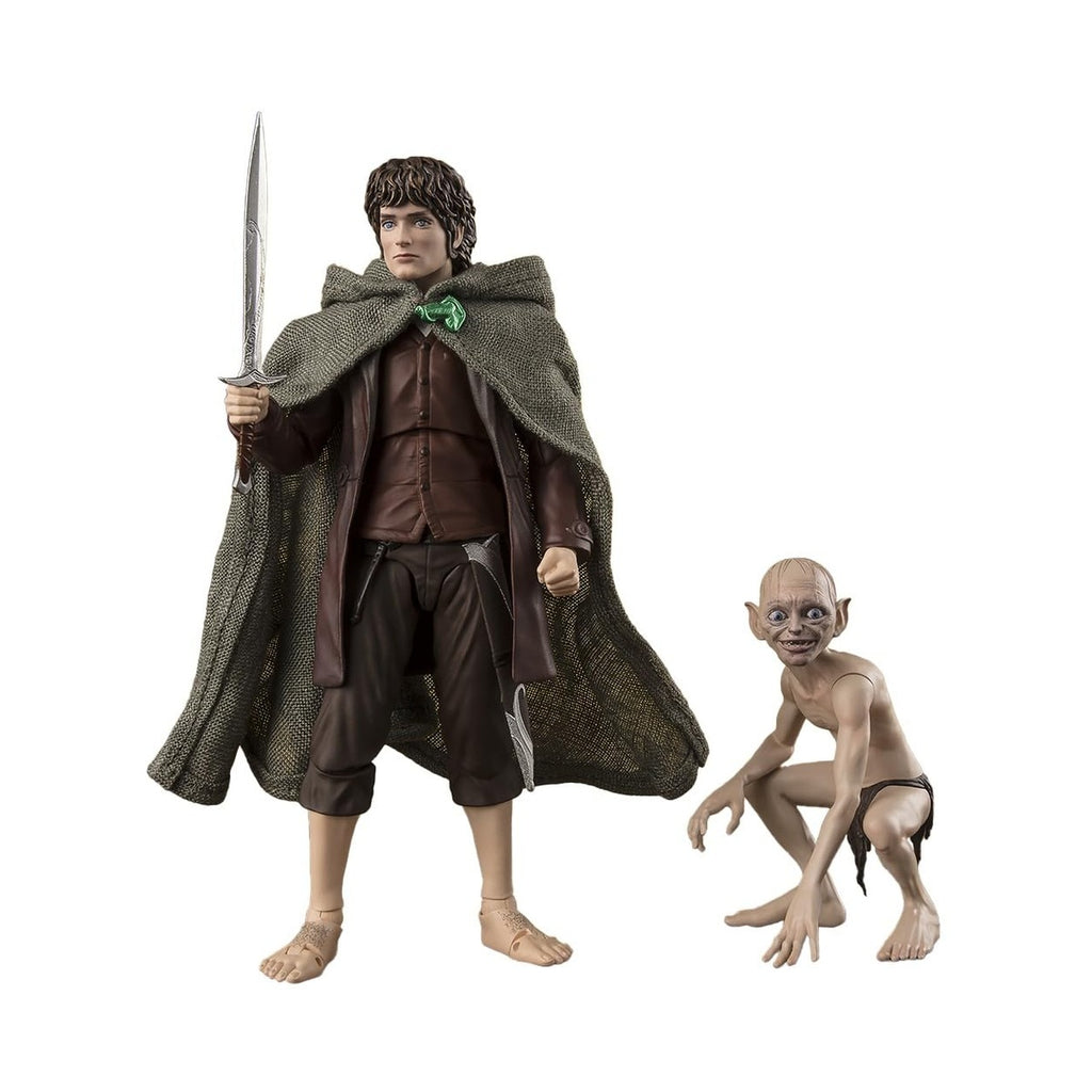 The Lord of the Rings S.H.Figuarts Frodo Baggins and Gollum Action Figure