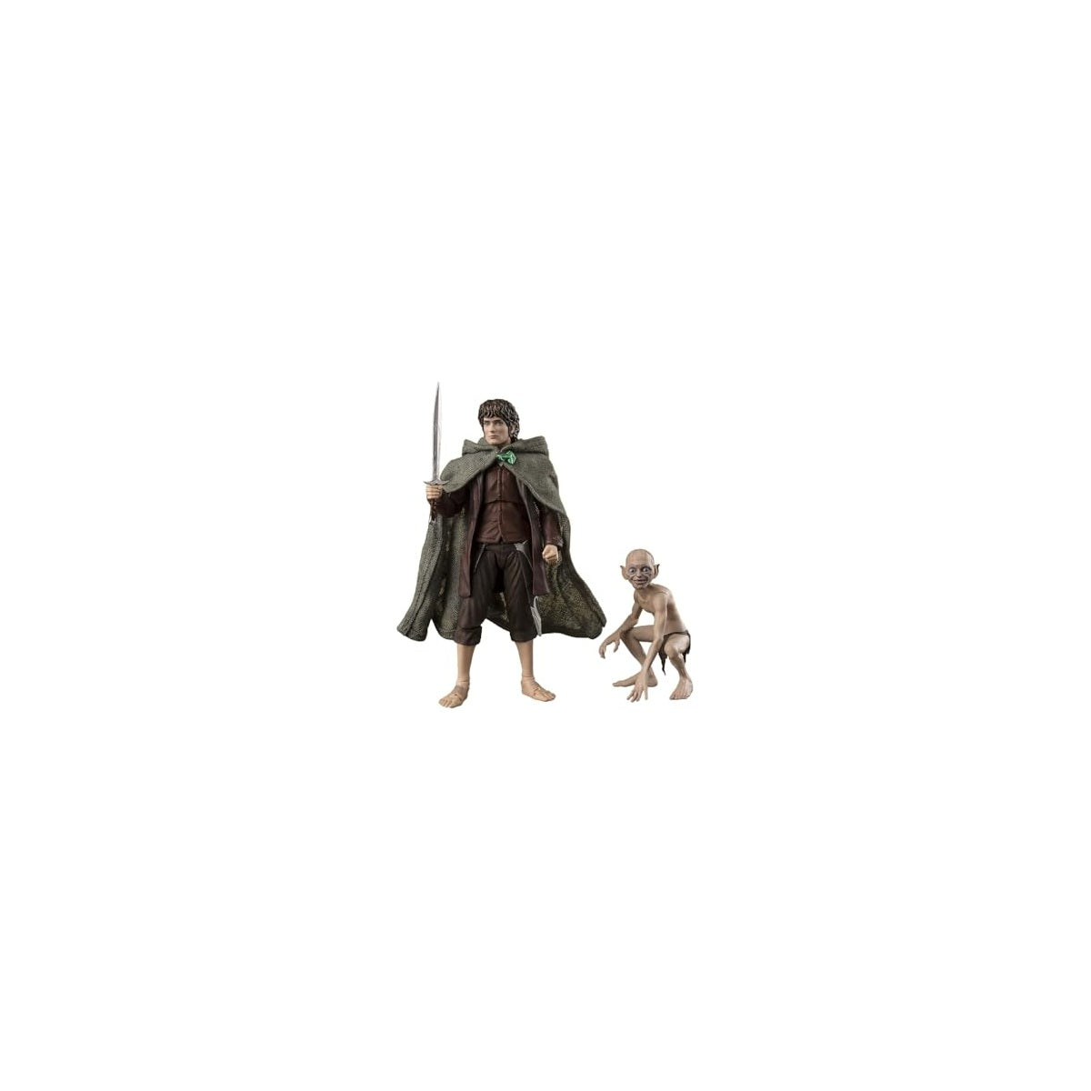 The Lord of the Rings S.H.Figuarts Frodo Baggins and Gollum Action Figure