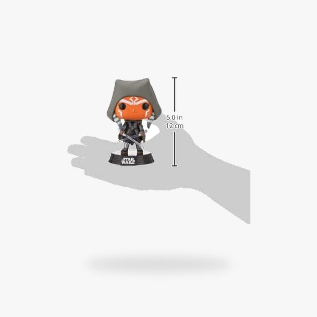 スターウォーズ マンダロリアン - フード付きアソーカとデュエルセイバーズ Amazon限定 Funko Pop! フィギュア