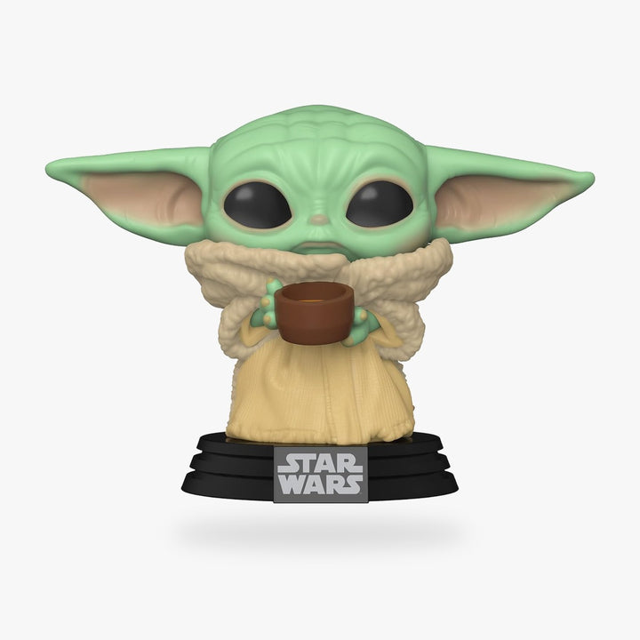 STAR WARS MANDALORIAN The Child w/ Cup Funko Pop! Figure