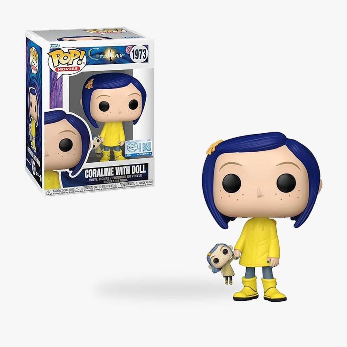 Funko Movies コラライン人形付き限定ポップビニールフィギュア 1973