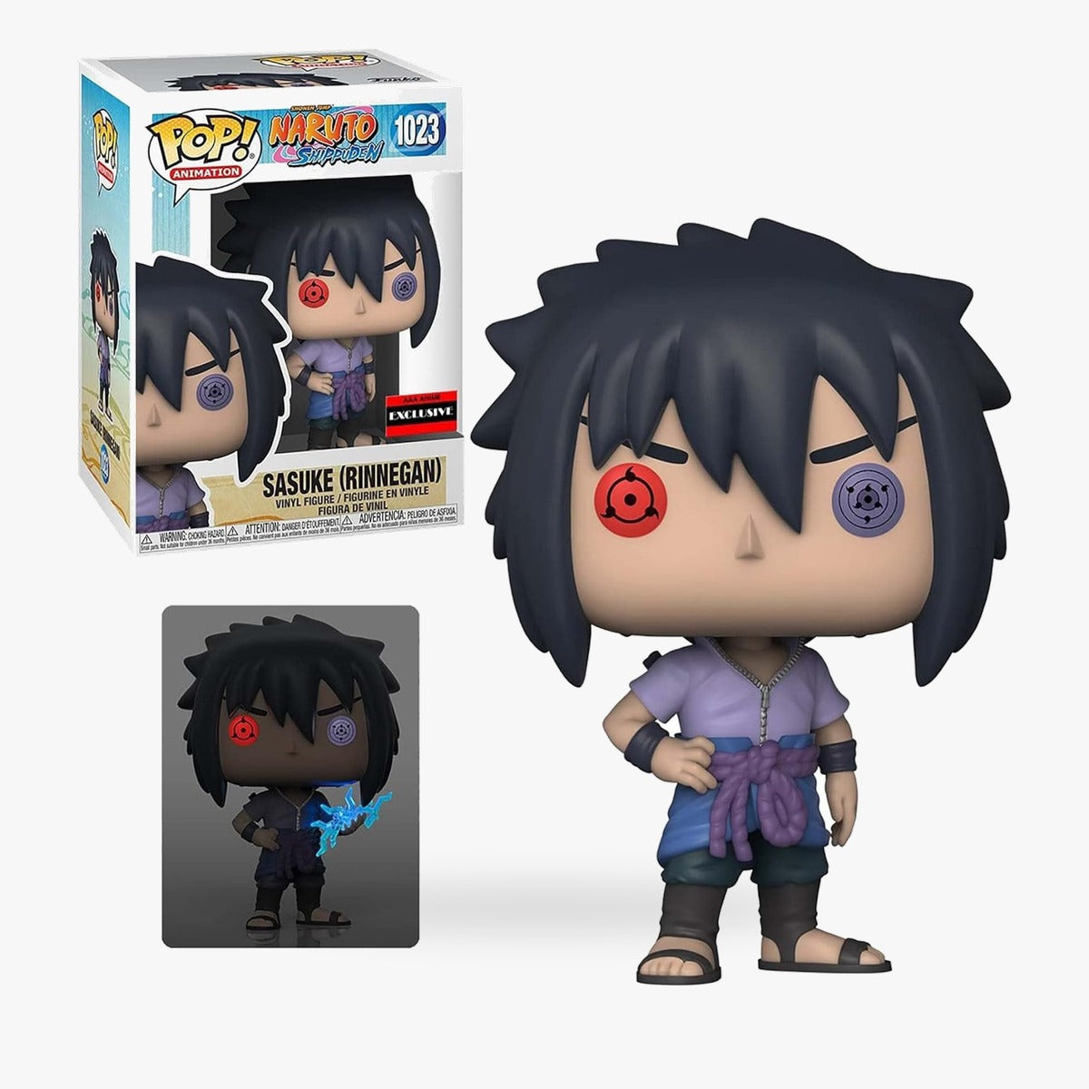 Funko NARUTO 疾風伝 内葉サスケ (リンネガン) ポップフィギュア (AAAアニメ限定)