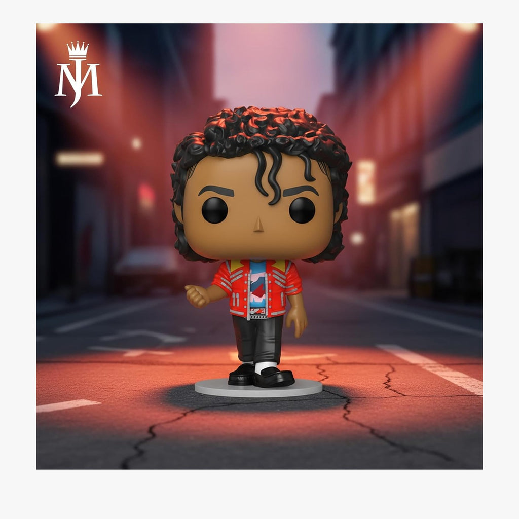 Rocks Michael Jackson-Beat It - - - - - 音楽ファン - コレクターのためのモデルフィギュア Funko Pop! フ