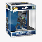 Pop! Rides Deluxe Star Wars スター・ウォーズ マンダロリアン＆グローグー(インペリアル・レムナント AT-RT) Funko P