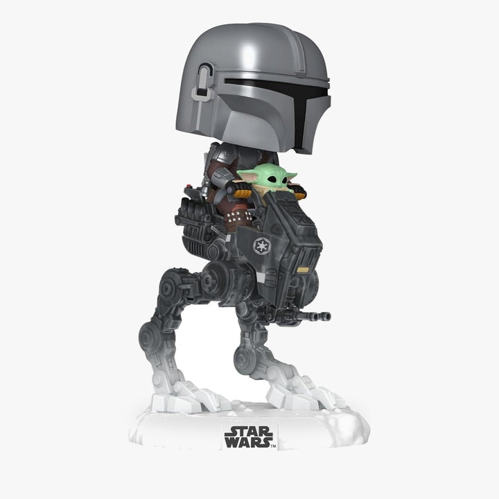 Pop! Rides Deluxe Star Wars スター・ウォーズ マンダロリアン＆グローグー(インペリアル・レムナント AT-RT) Funko P